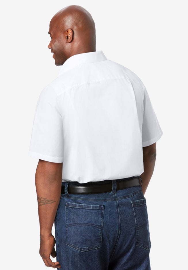 Wrinkle-Free Short-Sleeve Dress Shirt image number 1