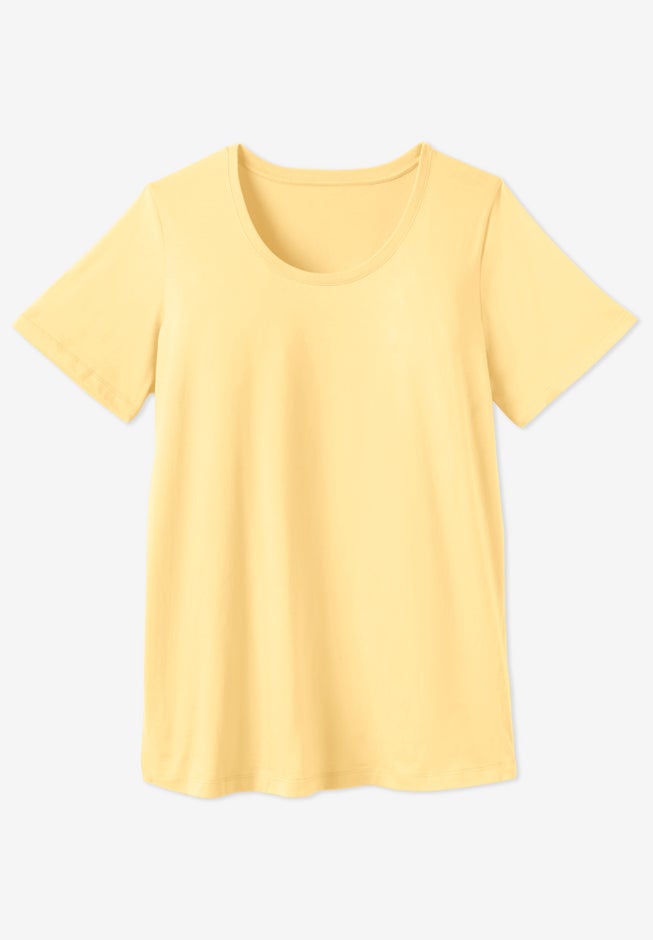 Perfect Short-Sleeve Scoopneck Tee image number 5