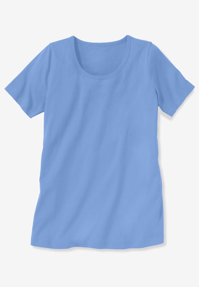 Perfect Short-Sleeve Scoopneck Tee image number 6