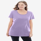 Perfect Short-Sleeve Scoopneck Tee image number null