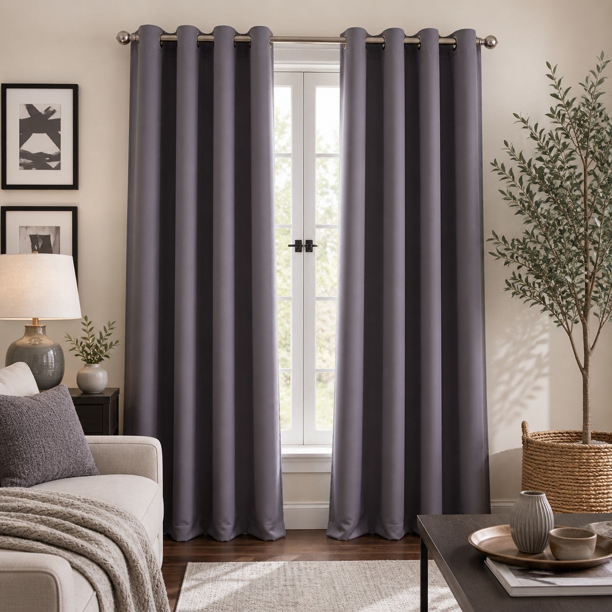 BH Studio Room-Darkening Grommet Panel image number 0