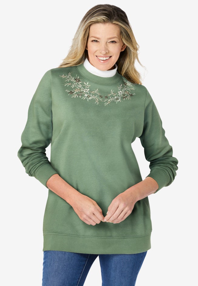 Layered-Look Sweatshirt image number 0