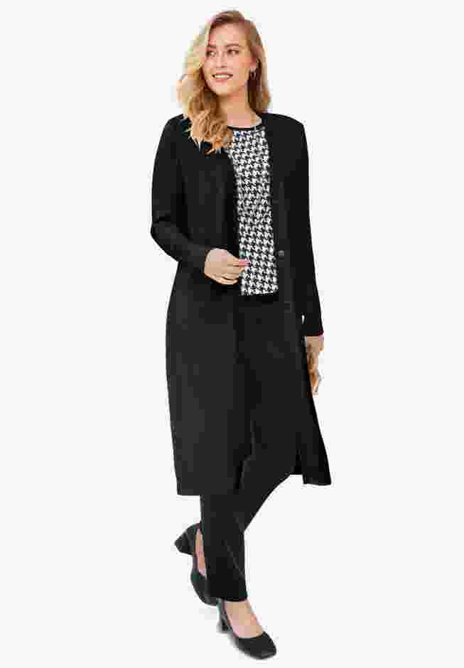 Fine Gauge Duster Cardigan image number 4