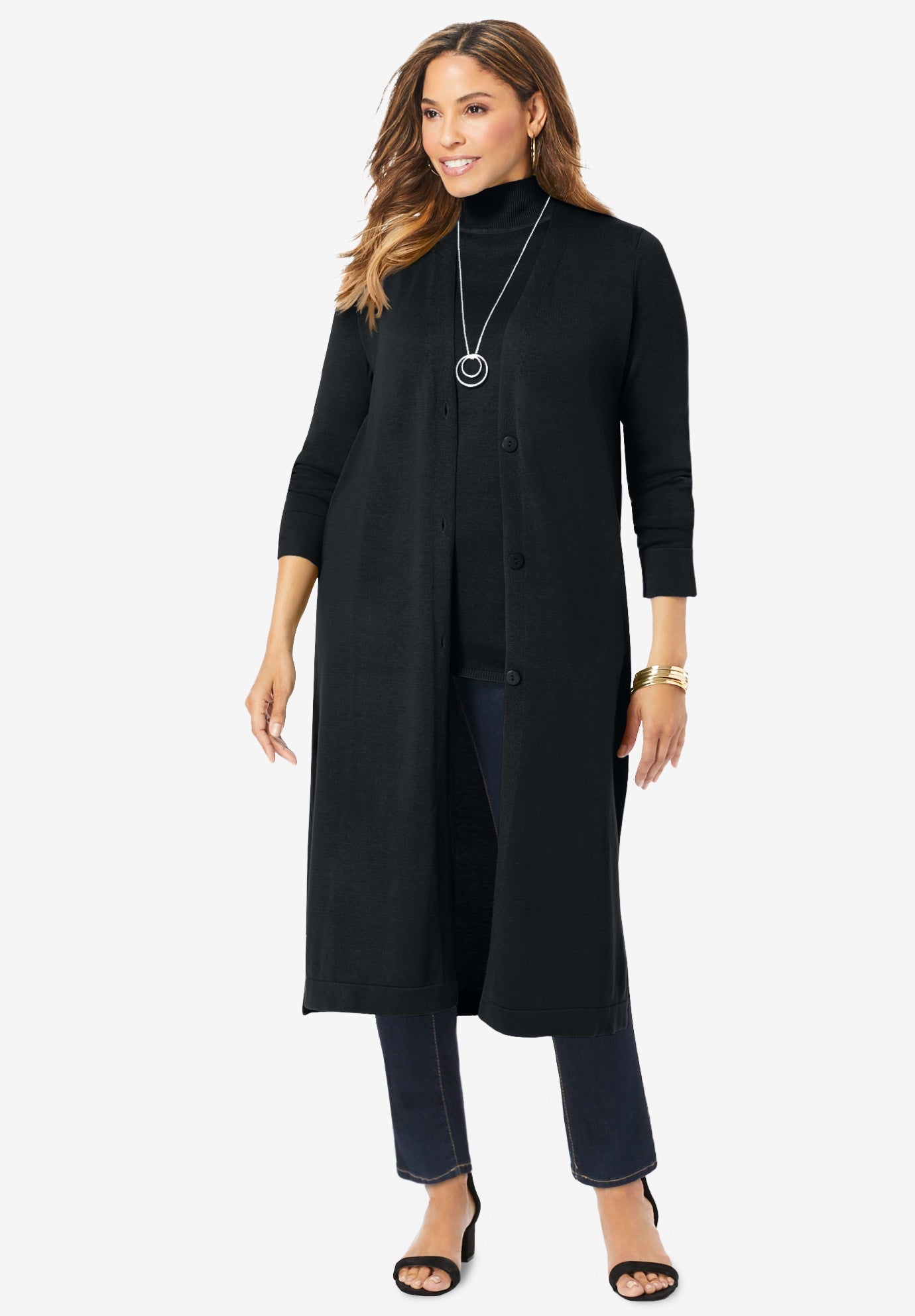 Fine Gauge Duster Cardigan image number 0