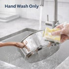 18-PC. Copper Accent Stainless Steel Cookware Set image number null