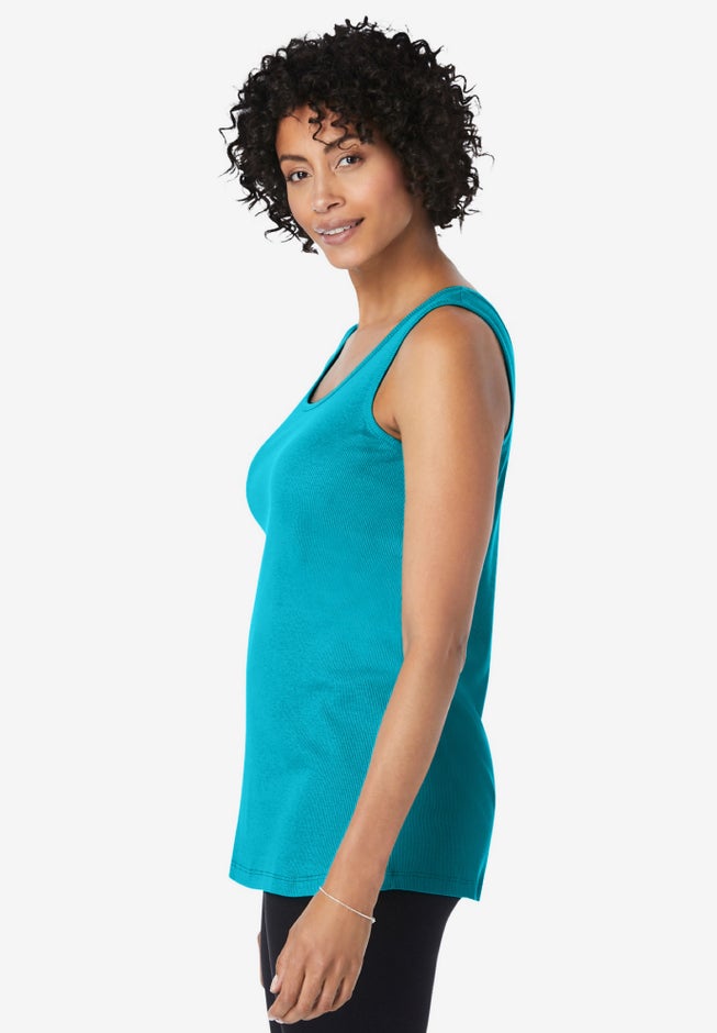 Rib Knit Tank image number 3