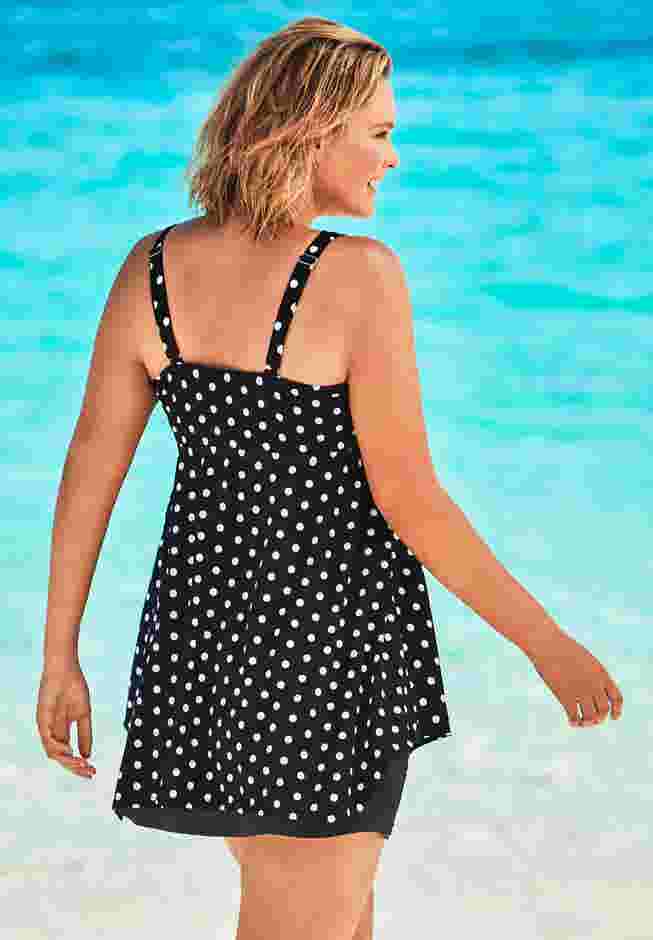 Longer-Length Tankini Top image number 1
