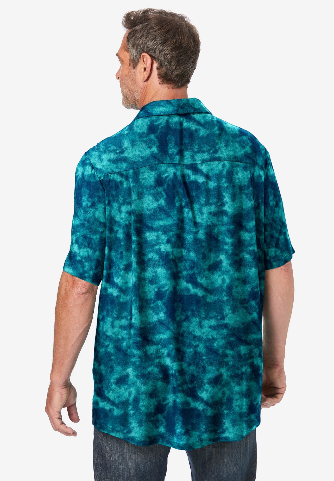 Printed Camp Shirt image number 1