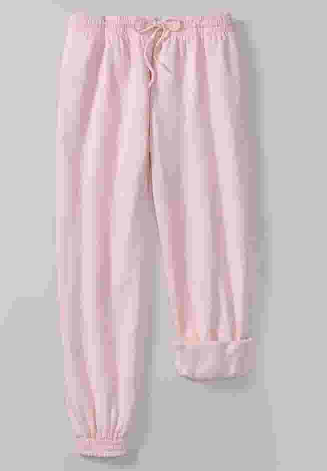 Drawstring Waist Fleece Sweatpants image number 2
