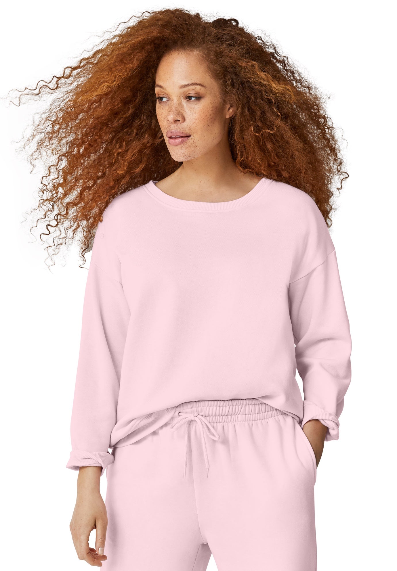 Boxy Fleece Sweatshirt image number 0