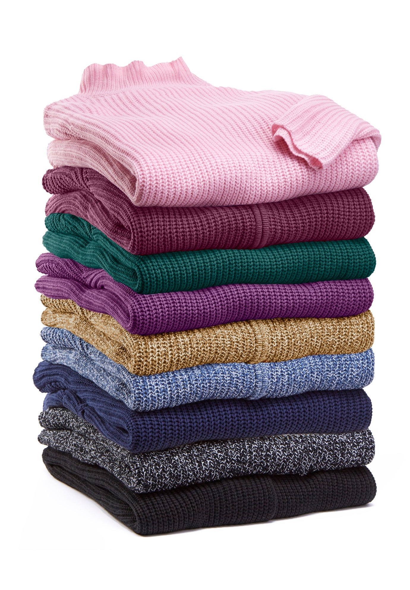 Zip Front Shaker Cardigan Sweater image number 2