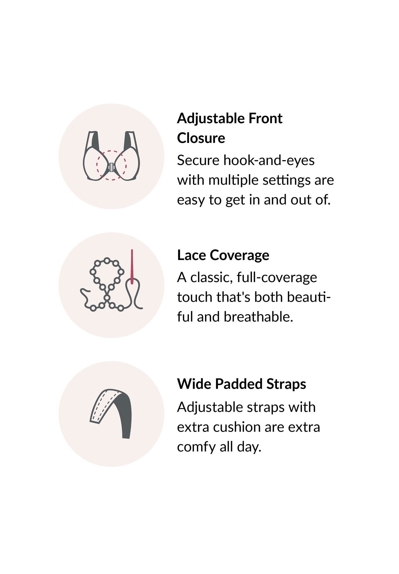 Glamorise® Magic Lift® Front-Close Support Wireless Bra 1200 image number 5