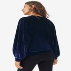 Full Sleeve Velour Top image number null