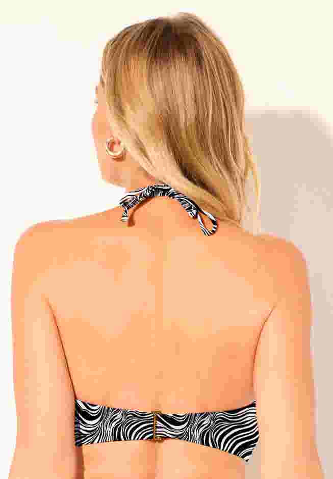 Ruched Ring Bandeau Bikini Top image number 6