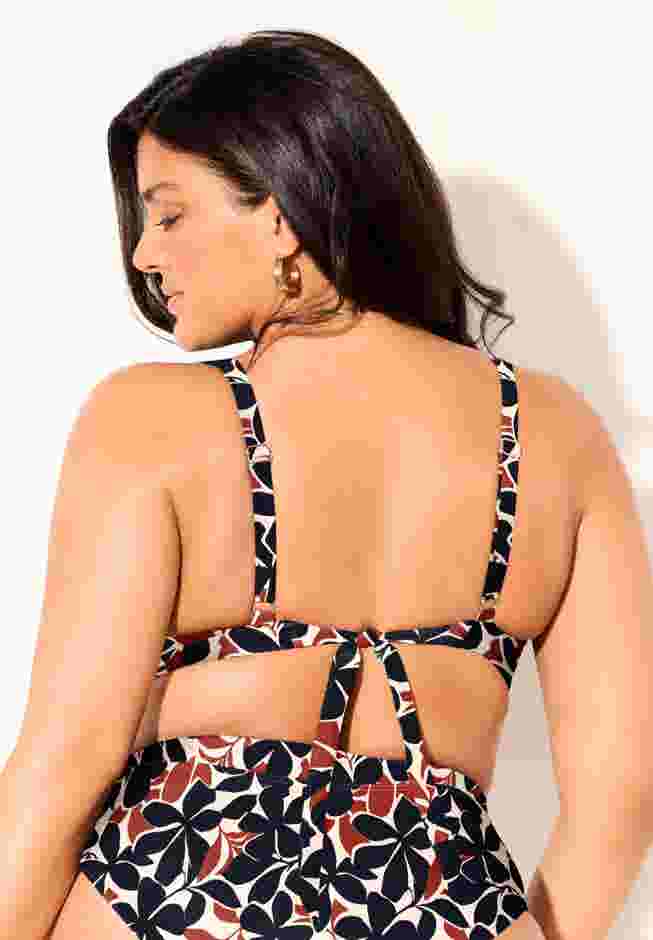 Plunging Triangle Bikini Top image number 5