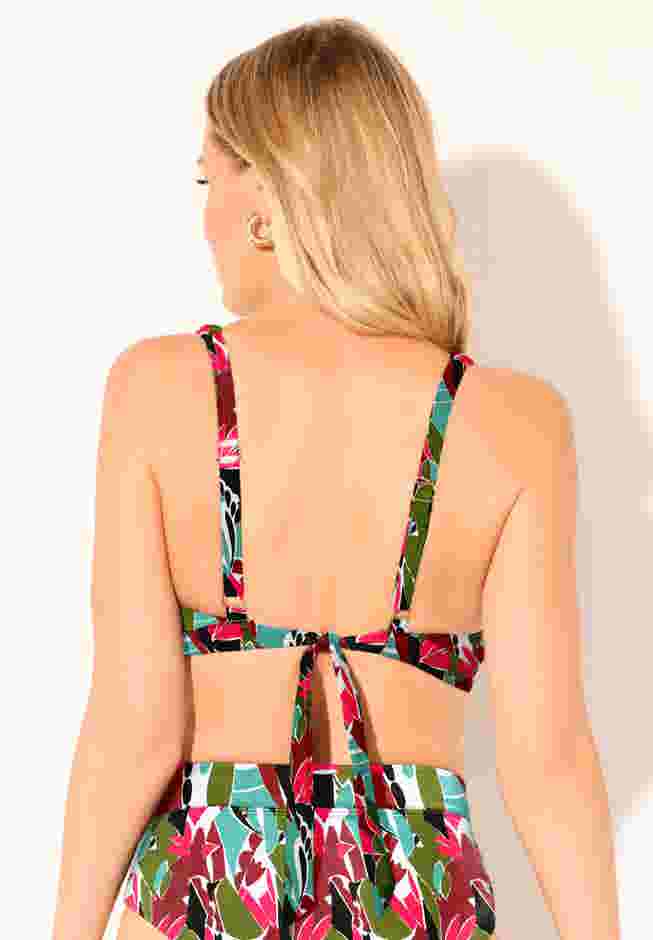Plunging Triangle Bikini Top image number 2