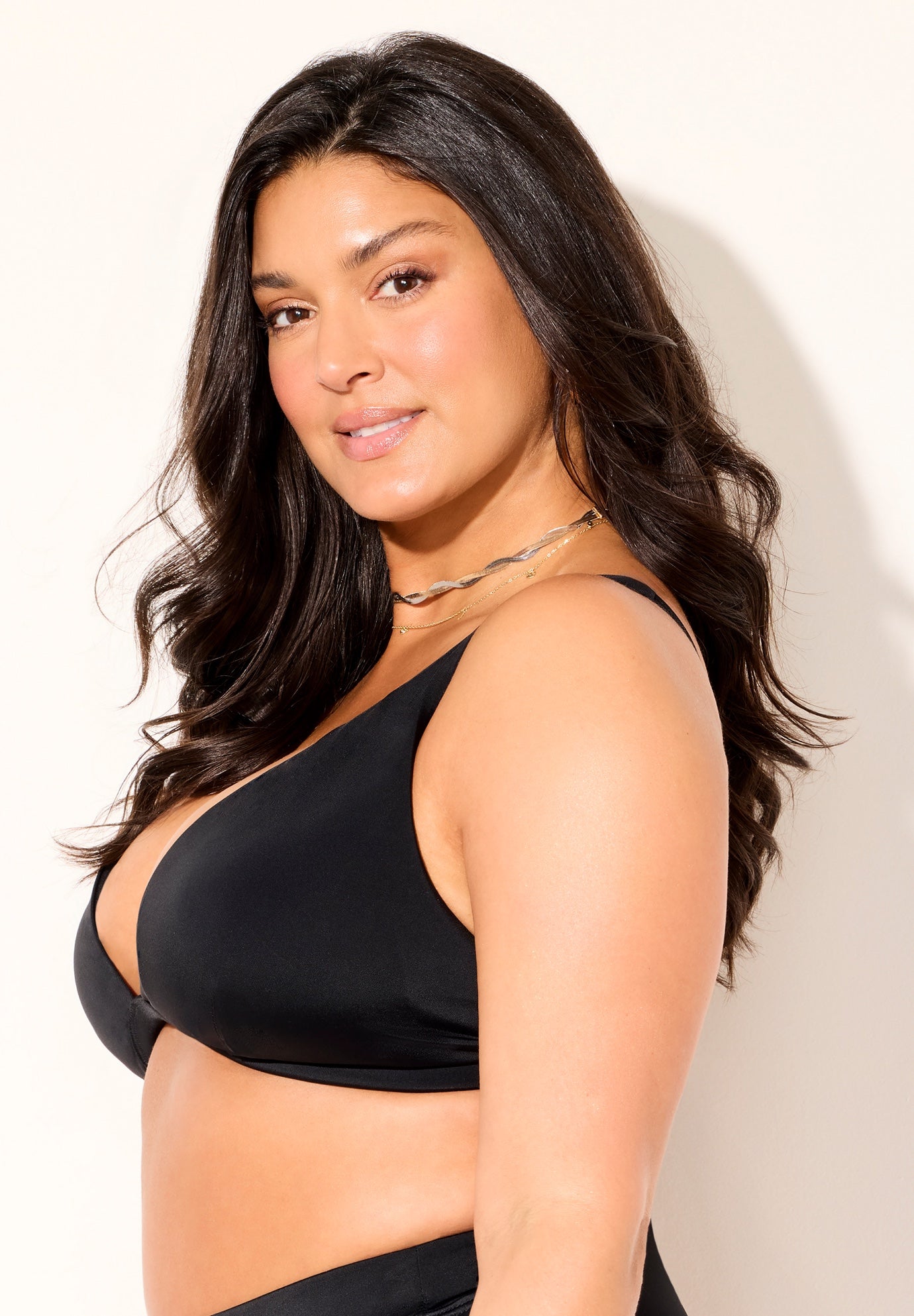 Plunging Triangle Bikini Top image number 5