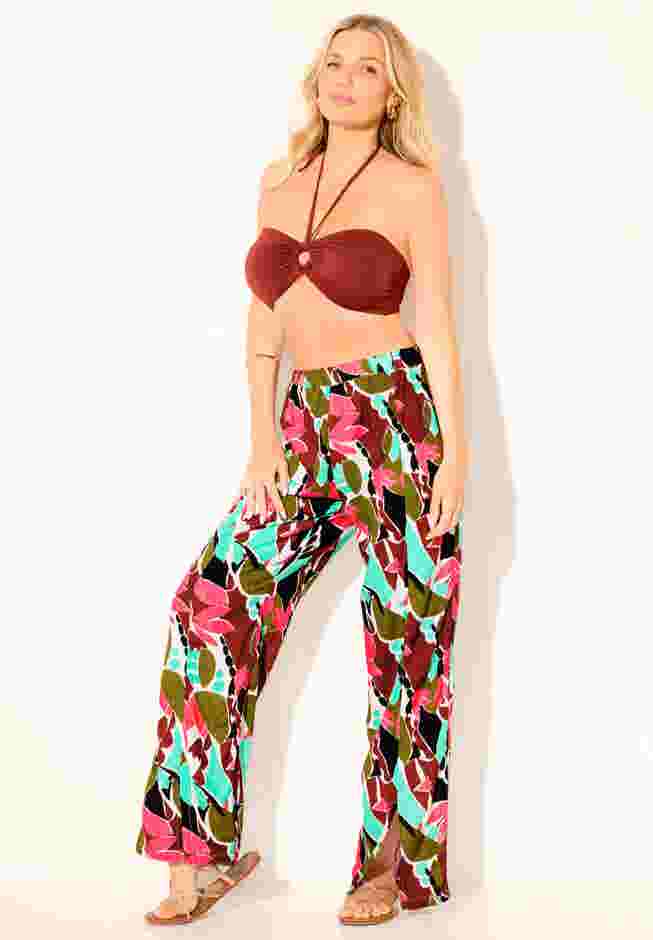 Elastic Waist Lounge Cover Up Pant image number 0