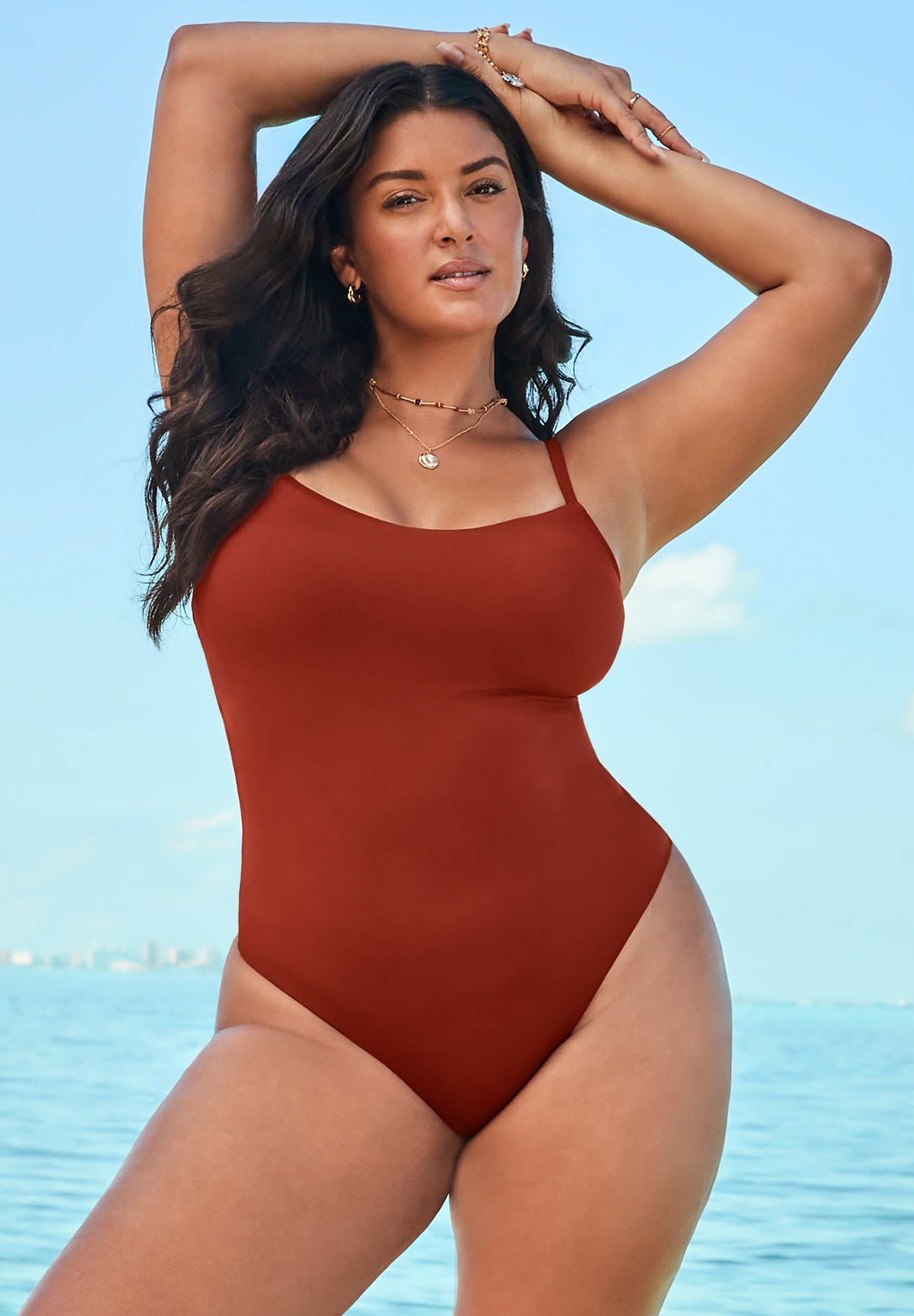 Tank One Piece Swimsuit image number 0