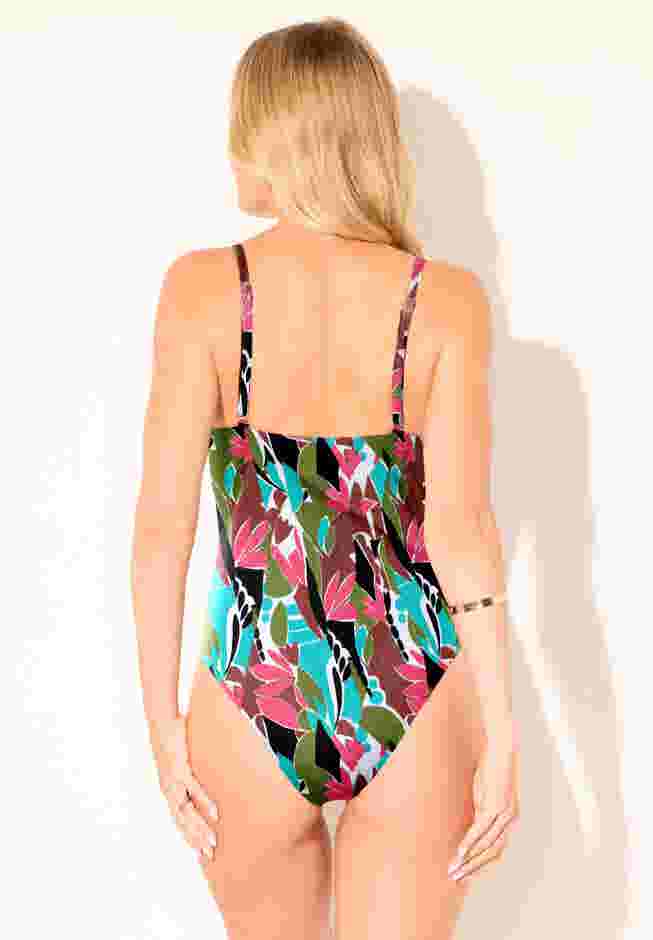 Princess Seam Underwire One Piece Swimsuit image number 4