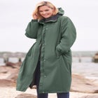 Long Hooded Taslon&reg; Jacket image number null