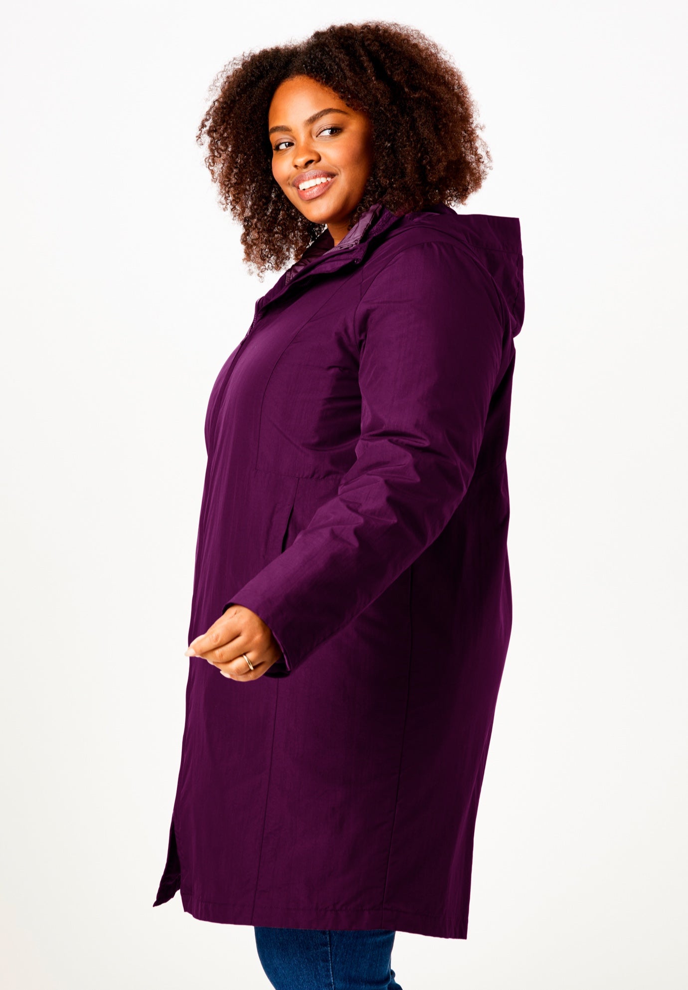 3-in-1 Hooded Taslon&reg; Jacket image number 4