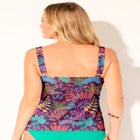 Flared Tankini Top image number null