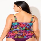 Flared Tankini Top image number null