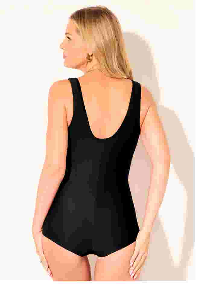 Sarong Front One Piece Swimsuit image number 3