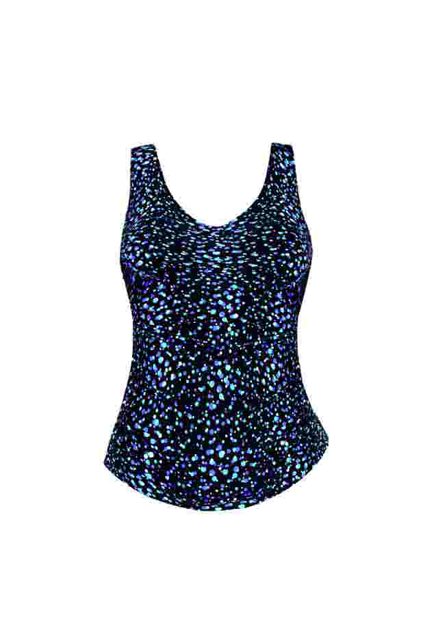Sarong Front One Piece Swimsuit image number 1