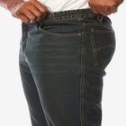 Athletic Fit Side Elastic 5-Pocket Jeans image number null