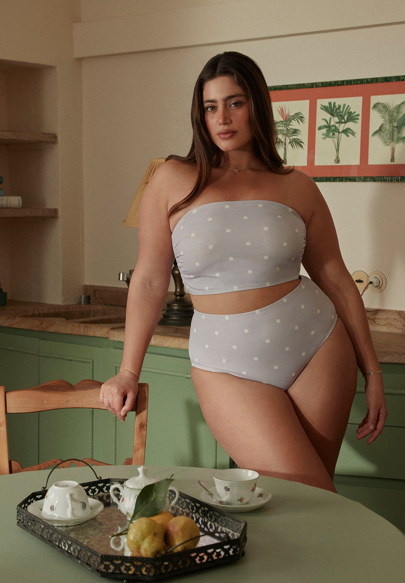 High Waisted Bikini Bottom image number 0