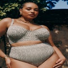 Bustier Bikini Top image number null