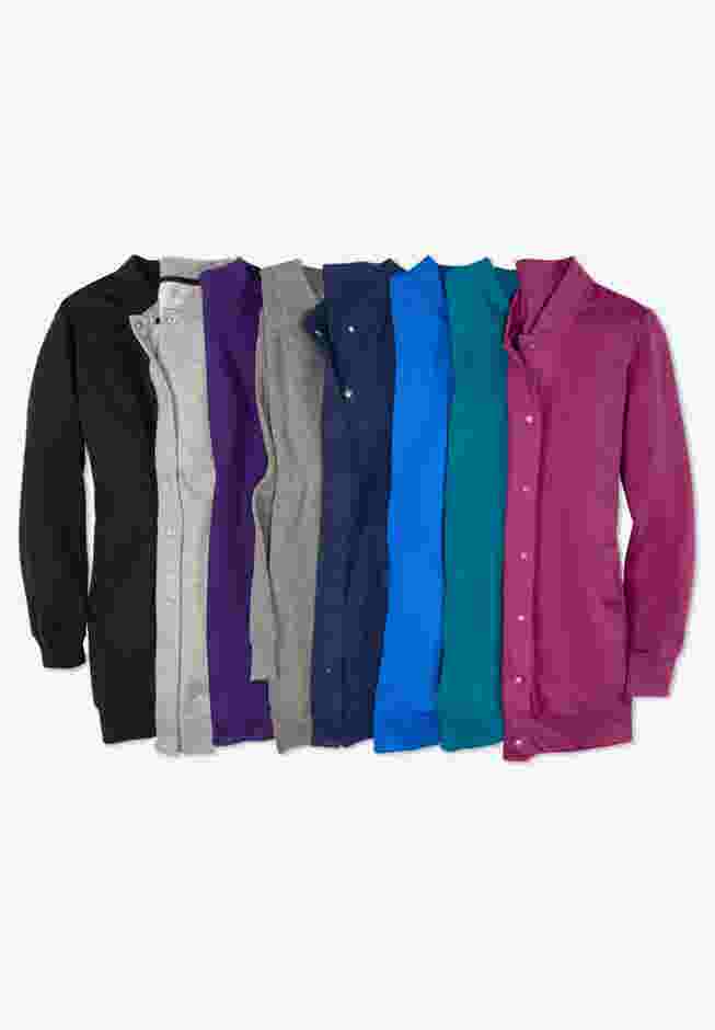 Fleece Baseball Jacket image number 3