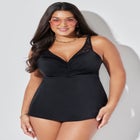 Bra Sized Crochet Underwire Tankini Top image number null