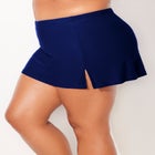 Side Slit Swim Skirt image number null