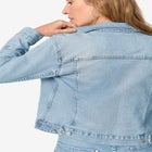 Classic Stretch Denim Jacket image number null