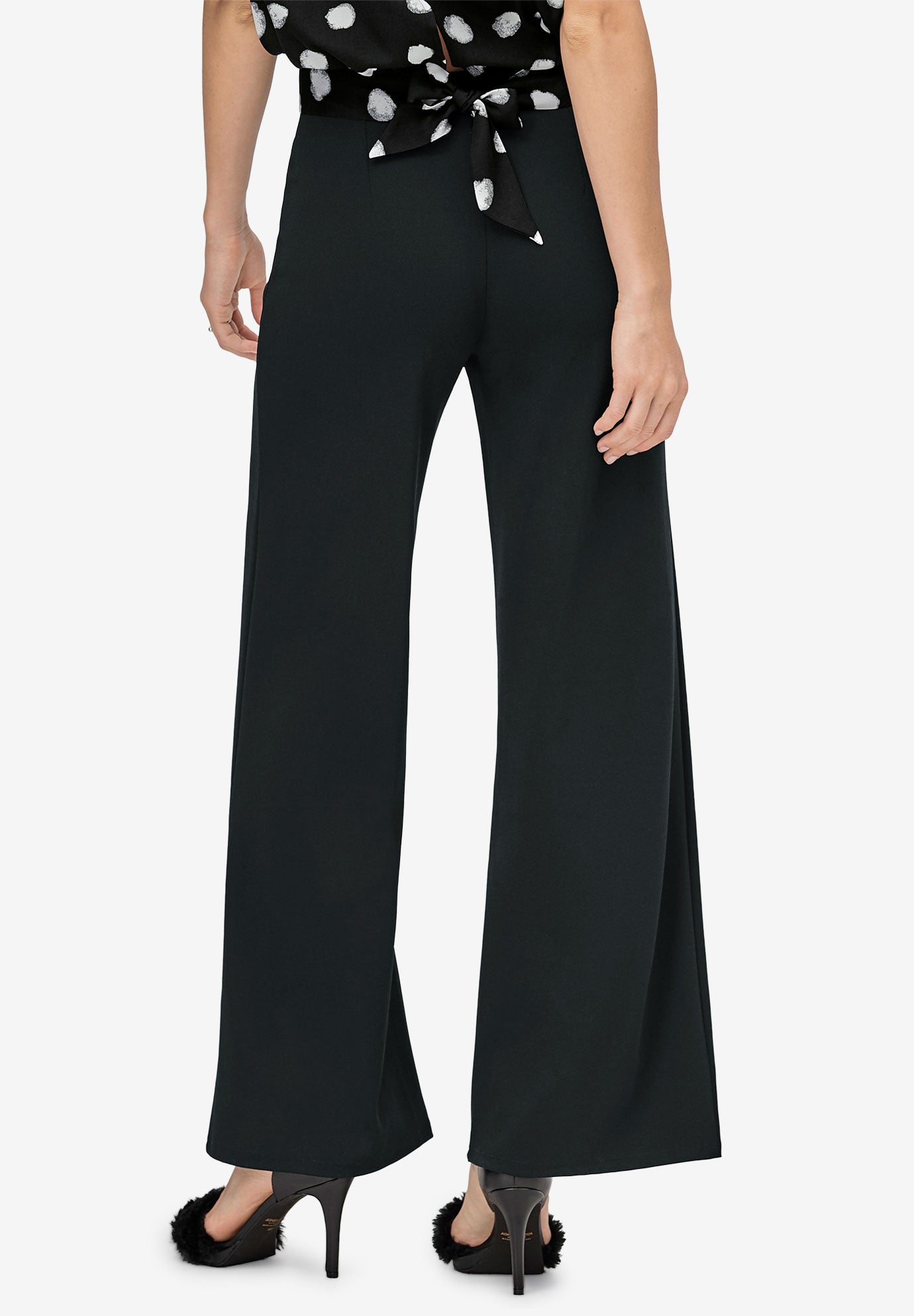 Wide Leg Soft Pants image number 1