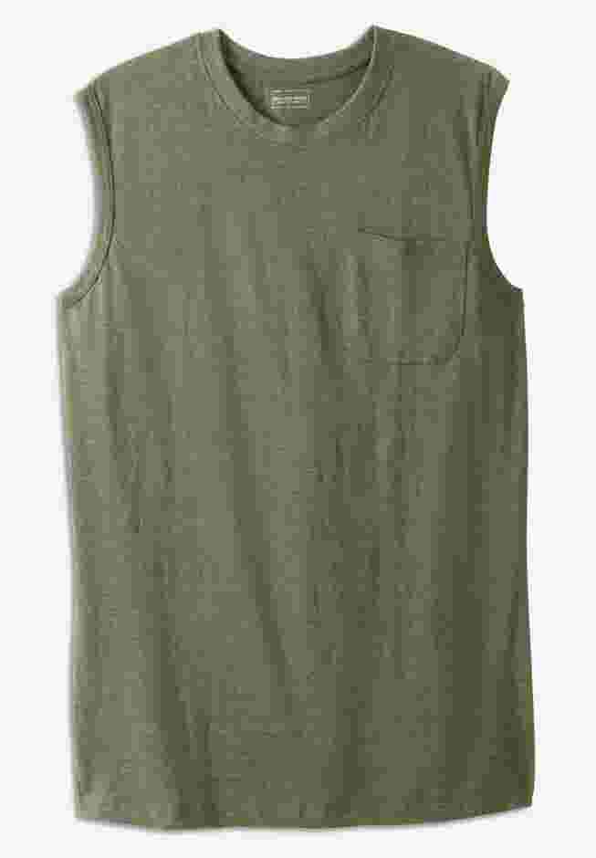 Heavyweight Pocket Muscle Tee image number 0