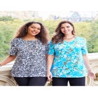 Suprema&reg; Ultra-Soft Scoopneck Tee image number null