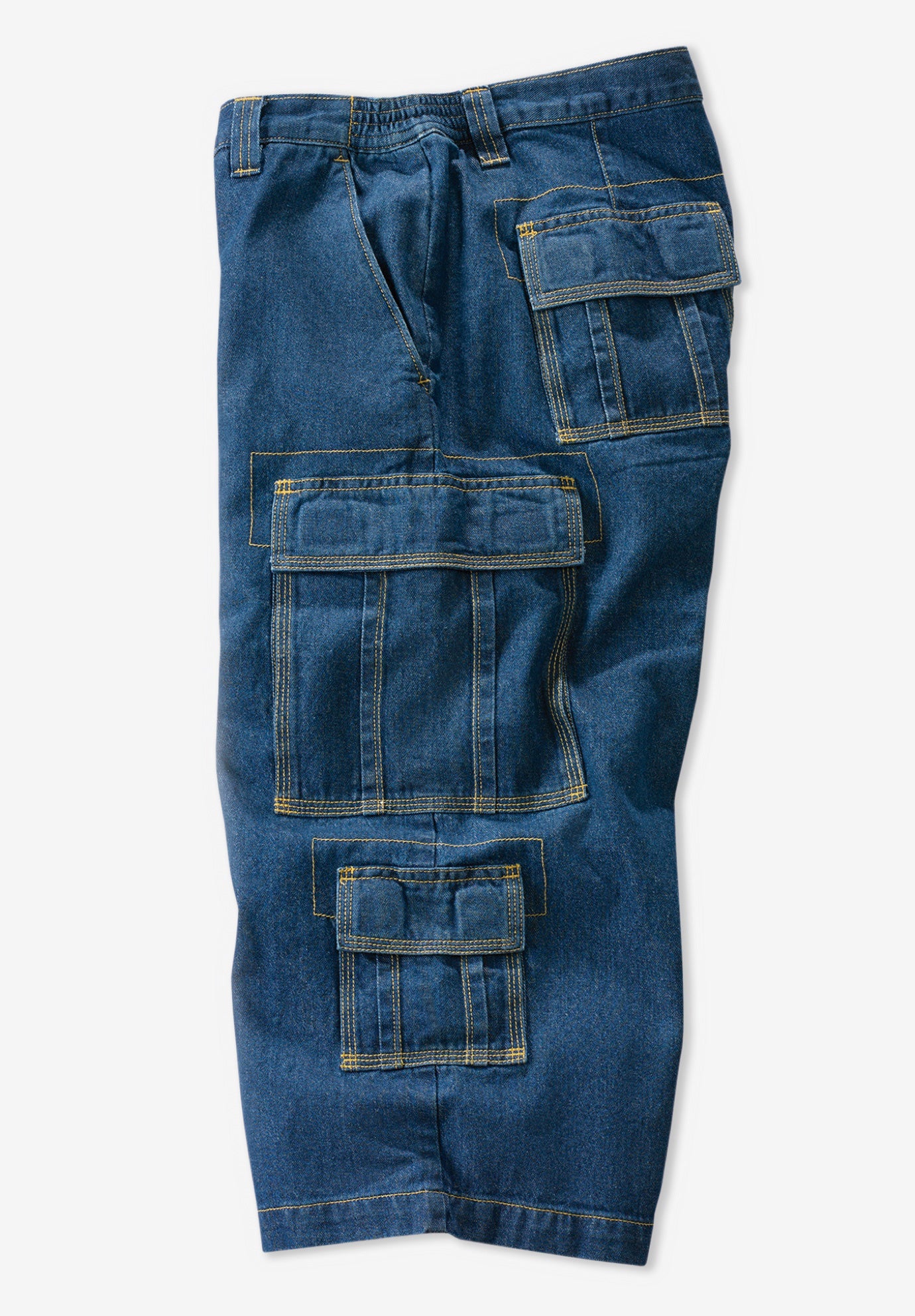 17" Side Elastic Cargo Shorts image number 3