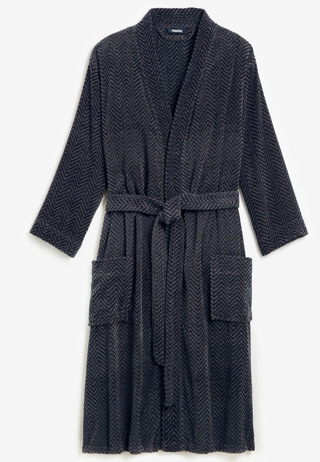 Terry Velour Kimono Robe image number null
