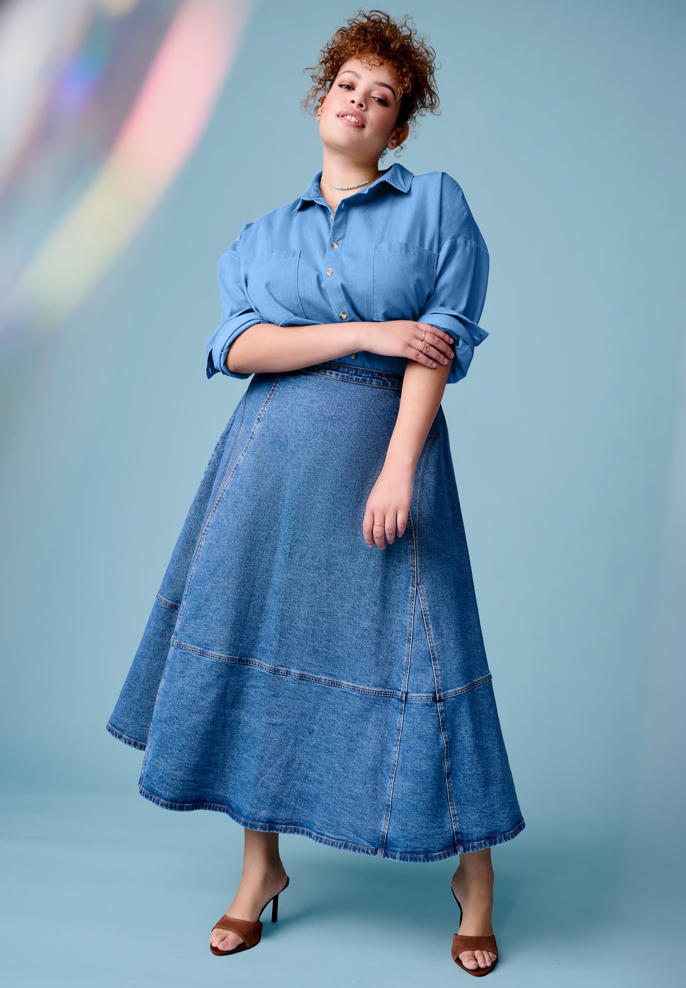 Chambray Blouse image number 0