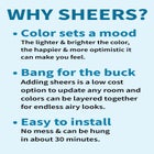 BH Studio Sheer Voile Door Panel With Tiebacks image number null