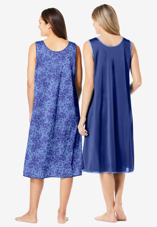 2-Pack Sleeveless Nightgown image number 1