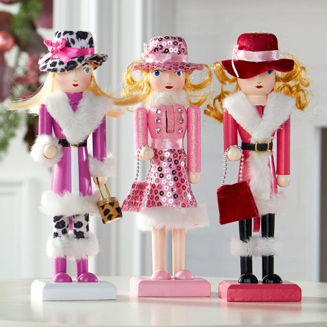 Set of 3 Nutcracker Girls image number 0