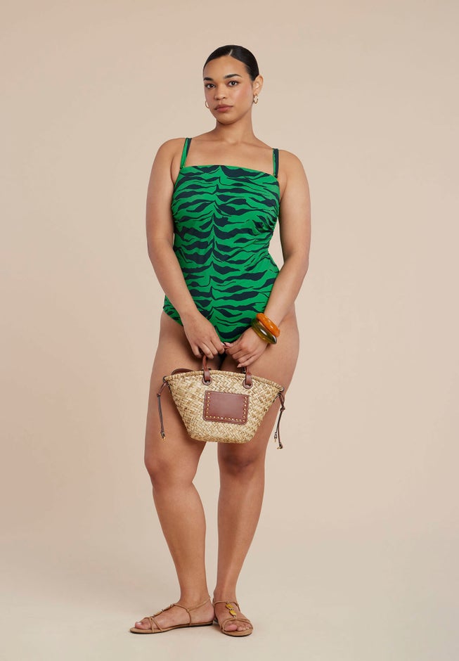 Green Zebra Stripe Suit image number 3