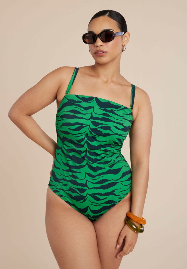 Green Zebra Stripe Suit image number 4