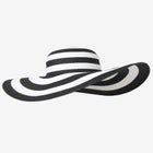 Striped Straw Hat image number null