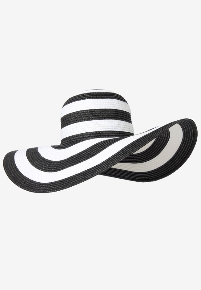Striped Straw Hat image number 1